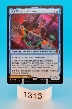 MTG Norman Osborn Marvel's Spider-Man Foil #39 - Image 1