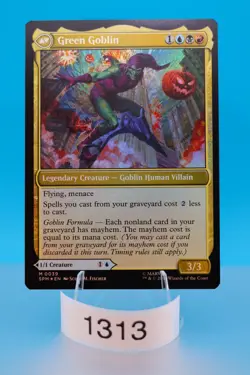 MTG Norman Osborn Marvel's Spider-Man Foil #39 - Image 2