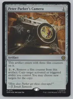 MTG - FOIL Peter Parker's Camera - Marvel's Spider-Man (SPM) -r556 - Image 1