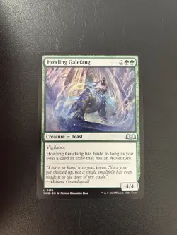 Howling Galefang -Mtg: Wilds of Eldraine Regular Uncommon 175 - Image 1