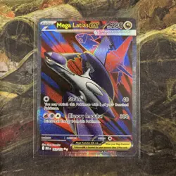 Mega Latias EX 163/132 Mega: Mega Evolution Ultra Rare Holo Pokemon TCG NM - Image 1