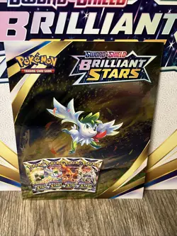 Pokemon Brilliant Stars Charizard V Arceus V 17x24 3D Lenticular & PROMO POSTER - Image 4