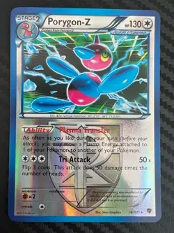 Pokemon TCG Porygon-Z 74/101 Reverse Holo BW Plasma Blast LP/MP - Image 1