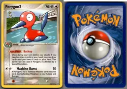 2005 Pokemon, EX Delta Species, #25/113 Porygon2, Rare - Image 1