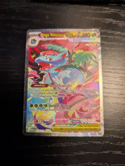 Mega Venusaur EX 177/132 Secret Rare Pokemon Mega Evolution Near Mint Pack Fresh - Image 1