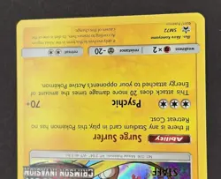 Pokemon Alolan Raichu Staff Crimson Invasion Prerelease Promo SM72 - Image 5