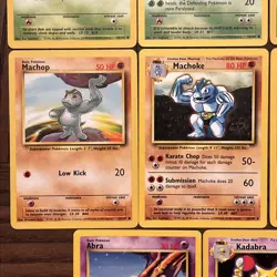 Pokemon Base Set Lot Of 8 Cards (1999) NM - Image 4