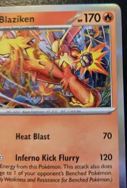 Blaziken 042/182 Holo Rare Scarlet & Violet: Destined Rivals Pokemon TCG - Image 3