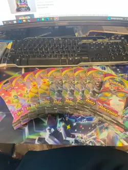 Pokemon Cards: Sealed Vivid Voltage Sleeved Booster Pack 9 avaliable* - Image 1