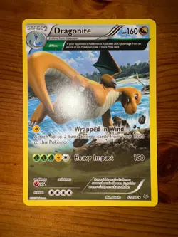 2015 Pokemon XY Roaring Skies 52 Dragonite-Holo - Image 1