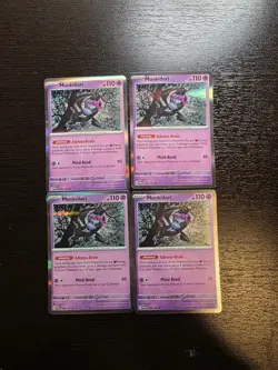 4x Munkidori Holo - Various Sets - Pokemon TCG - Playset - Image 1