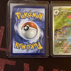 Pokemon 151 Bulbasaur 198/165 & Ivysaur 167/165 & Venusaur 166/165 NM English - Image 3