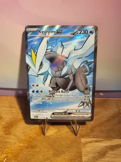 Pokemon TCG Kyurem ex 157/086 Black Bolt Full Art Holo Ultra Rare Near Mint - Image 1