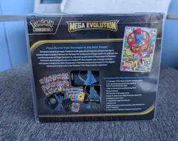Pokemon TCG Mega Evolution Pokemon Center ETB Lucario w/ Protector - Image 2