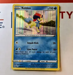 Keldeo 045/189 Holo Rare - 2022 Pokemon Astral Radiance LP - Image 1