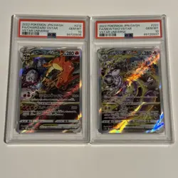 Pokemon VSTAR Universe Charizard 212/172 Mewtwo 221/172 PSA 10 SEQUENTIAL Set - Image 1