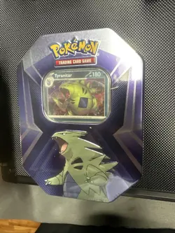 Pokemon TCG Tyranitar Triple Whammy Tin Factory Sealed - Image 1