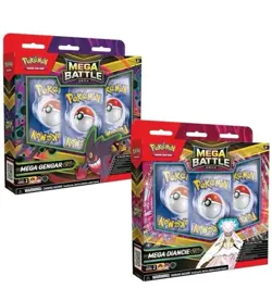 Pokemon Set of 2 (1 of each) Gengar/Diancie ex Mega Battle Deck PRESALE 10/24 - Image 1