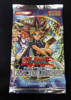 Yugioh Legacy of Darkness Unlimited Booster Pack Sealed - Image 1