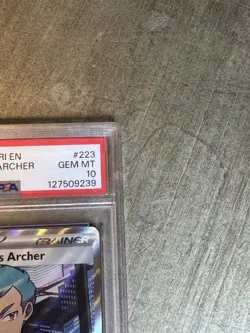 2025 POKEMON DESTINED RIVALS EN TEAM ROCKET’S ARCHER ULTRA RARE #223 💎 PSA 10 - Image 2