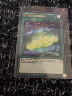 Yugioh! LP Cynet Mining - DUOV-EN095 - Ultra Rare - 1st Edition Nm - Image 1