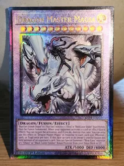 Yu-Gi-Oh! Dragon Master Magia RA04-EN055 Prismatic Ultimate Rare NM - Image 1