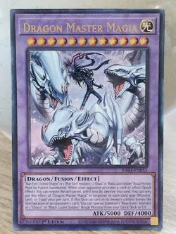 Yu-Gi-Oh! Dragon Master Magia RA04-EN055 Prismatic Ultimate Rare NM - Image 2