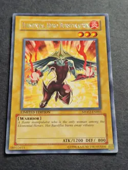Elemental Hero Burstinatrix Series Limited Edition Yu-Gi-Oh MDP2-EN003. - Image 2