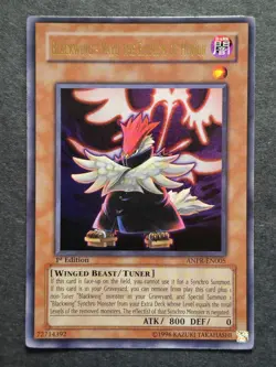 Blackwing Vayu the Emblem of Honor Yu-Gi-Oh! 1st Edition, Super Rare ANPR-EN005 - Image 1