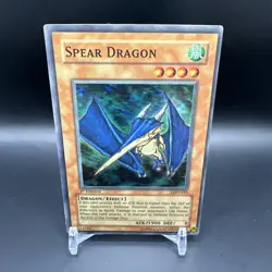 Yu-Gi-Oh! TCG Spear Dragon LOD-035 Super Rare 1st Edition VLP - Image 1