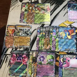 Pokemon TCG: Massive Scarlet and Violet EX Lot; All Near Mint Over 58 Cards! 💎 - Image 2