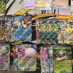 Pokemon TCG: Massive Scarlet and Violet EX Lot; All Near Mint Over 58 Cards! 💎 - Image 3