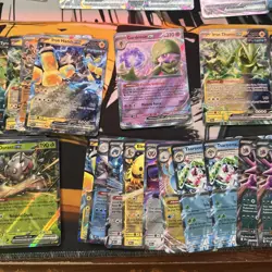 Pokemon TCG: Massive Scarlet and Violet EX Lot; All Near Mint Over 58 Cards! 💎 - Image 4