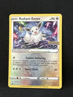 Radiant Eevee SWSH230 SWSH: Sword & Shield Promo Cards Holo - Image 1