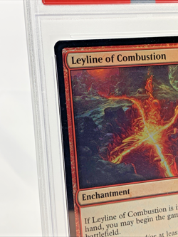 LEYLINE OF COMBUSTION FOIL Core 2020 Graded PSA 8 MTG Magic the Gathering Card - Image 3