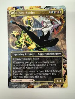 Gwen Stacy, SPM M 0202 (Scene Card), Magic: The Gathering, NM MTG Spider-Man - Image 2