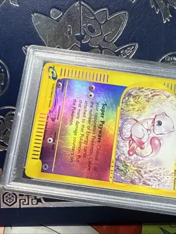 PSA 8 Mew Reverse Holo 19/165 Expedition 2002 Pokemon Card Near Mint - Image 3