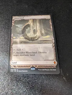 MTG English Wasteland NM Normal Zendikar Rising Expeditions - Image 1