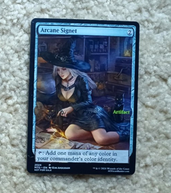 ARCANE SIGNET : altered-art card for use with MTG : with SEXY WITCH! - Image 1