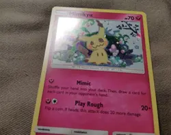 Mimikyu SM163 Sm Holo Pokemon Card TCG Promo NM Condition Read For More Info. - Image 3