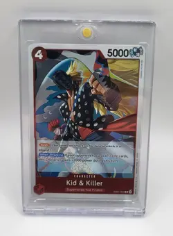 Kid & Killer EB01-003 Foil NM One Piece TCG Rare Card - Image 1