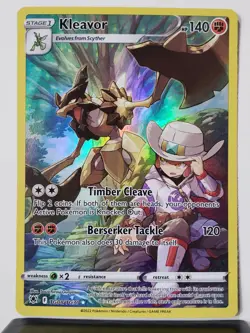 HOLO Kleavor TG08/TG30 - NM / M Astral Radiance Trainer Gallery Pokemon Card - Image 1