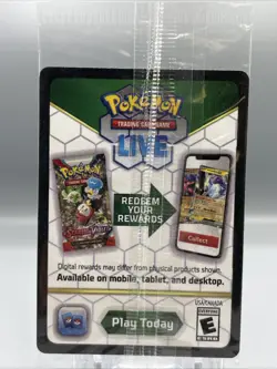 N'S RESHIRAM 167/159 -JOURNEY TOGETHER STAMPED - POKEMON TCG CARD, SEALED PROMO! - Image 2