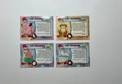 Lot of 4 POKEMON Foil Cards Clefairy, Slowpoke and More 1999 Topps TV Edition - Image 2