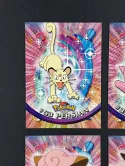 1999/2000 Topps Pokemon TV Lot 9-Cards Non-Foil Clefairy Jigglypuff Persian + LP - Image 2