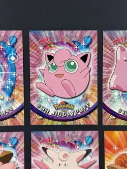 1999/2000 Topps Pokemon TV Lot 9-Cards Non-Foil Clefairy Jigglypuff Persian + LP - Image 3