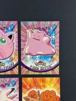 1999/2000 Topps Pokemon TV Lot 9-Cards Non-Foil Clefairy Jigglypuff Persian + LP - Image 4