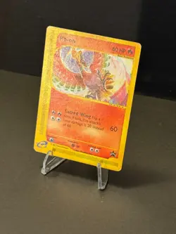 Pokemon TCG Ho-Oh Black Star Promo Card 52/53 WOTC Pokemon HP+ / MP - Image 2