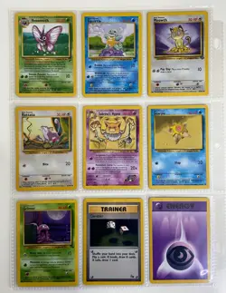 Pokemon Card Binder Collection - Vintage Card Lot | 1999-2000 WOTC Rare/Uncommon - Image 1