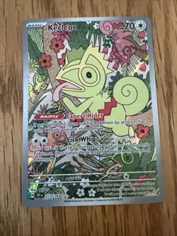 Kecleon 213/191 SV08 Surging Sparks Holo Rare Pokemon Card NM/Mint English - Image 1